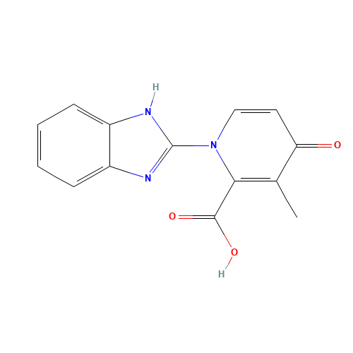1-(1H-Benzo[d]imidazol-2-yl)-3-methyl-4-oxo-1,4-dihydropyridine-2-carboxylic acid (CAS: 1163685-30-0) - Related Chemical Product