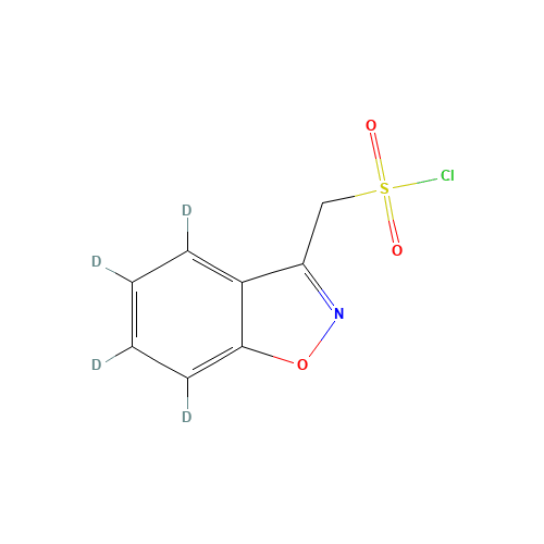 Benzo[d]isoxazol-3-yl-methanesulfonyl-d4 Chloride (CAS: 1189428-60-1) - Related Chemical Product