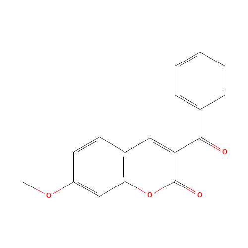 3-Benzoyl-7-methoxy Coumarin (CAS: 64267-12-5) - Related Chemical Product