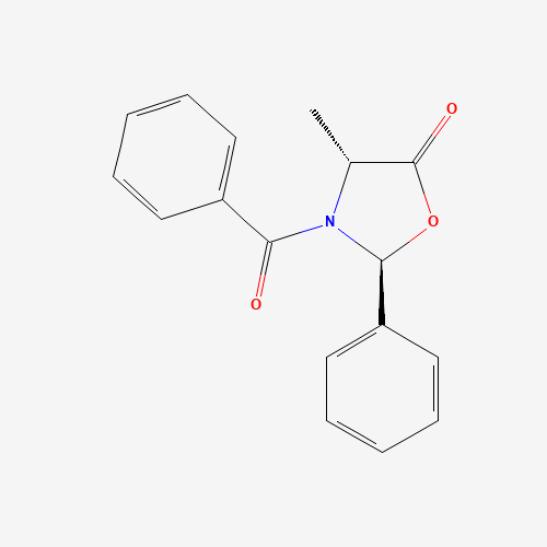 (2S,4R)-3-Benzoyl-4-methyl-2-phenyl-5-oxazolidinone (CAS: 118995-17-8) - Related Chemical Product