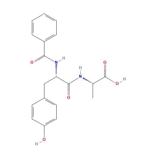 N-(N-Benzoyl-L-tyrosyl)-L-alanine (CAS: 76264-09-0) - Related Chemical Product