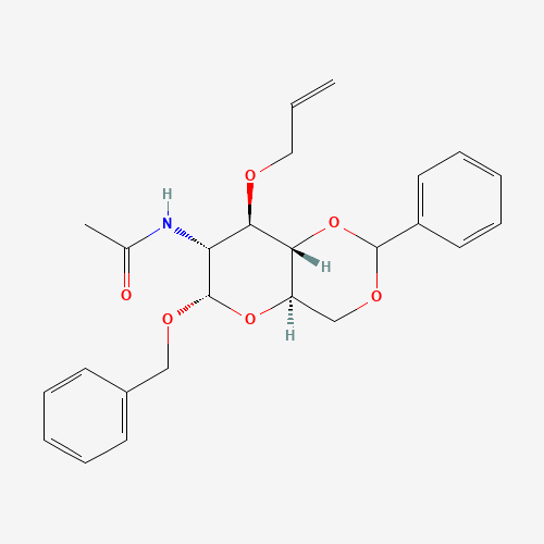 Benzyl 2-Acetamido-3-O-allyl-4,6-O-benzylidene-2-deoxy-a-D-glucopyranoside (CAS: 60920-72-1) - Related Chemical Product