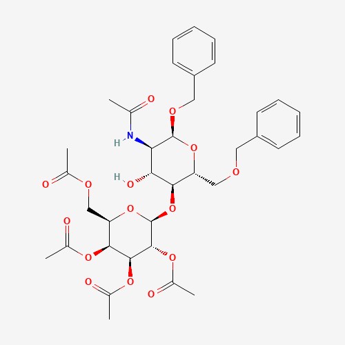 Benzyl 2-Acetamido-6-O-benzyl-4-(2,3,4,6-tetra-O-acetyl-b-D-galactopyranosyl)-2-deoxy-a-D-glucopyranoside (CAS: 71208-01-0) - Related Chemical Product