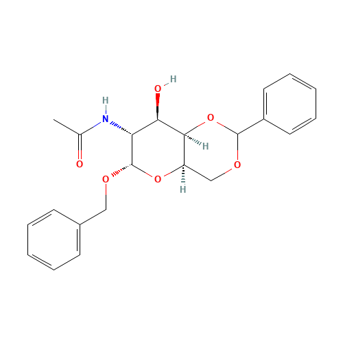 Benzyl 2-Acetamido-2-deoxy-4,6-O-benzylidene-a-D-galactopyranoside (CAS: 3554-91-4) - Related Chemical Product