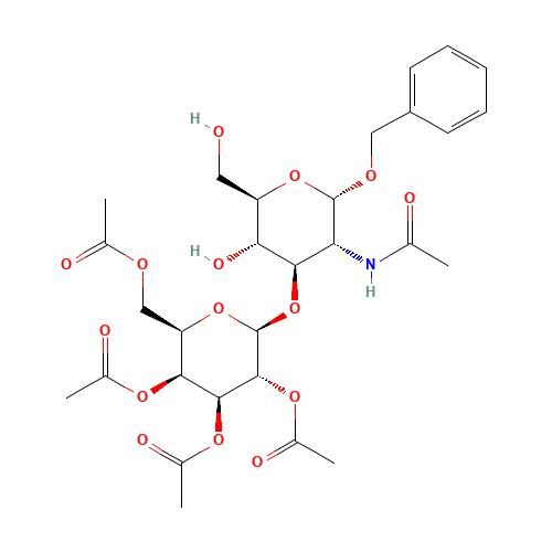 Benzyl 2-Acetamido-2-deoxy-3-O-(2,3,4,6-tetra-O-acetyl-b-D-galactopyranosyl)-a-D-glucopyranoside (CAS: 60831-31-4) - Related Chemical Product