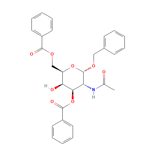 Benzyl 2-Acetamido-3,6-di-O-benzoyl-2-deoxy-a-D-galactopyranoside (CAS: 141019-70-7) - Related Chemical Product