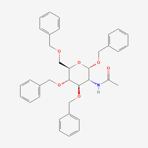 Benzyl 2-Acetamido-3,4,6-tri-O-benzyl-2-deoxy-a-D-glucopyranoside (CAS: 38416-56-7) - Related Chemical Product