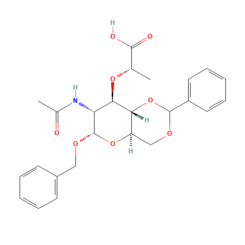 Benzyl N-Acetyl-4,6-O-benzylidene-a-isomuramic Acid (CAS: 730911-70-3) - Related Chemical Product