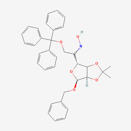 Benzyl 2,3-O-Isopropylidene-6-O-trityl-5-keto-a-D-mannofuranoside,5-Oxime (CAS: 91364-14-6) - Related Chemical Product