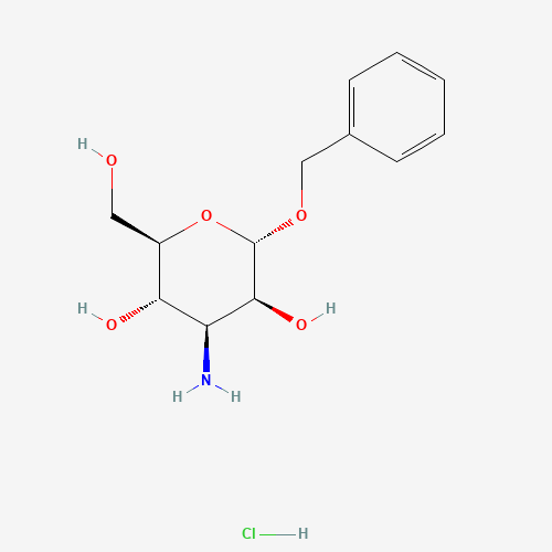 Benzyl 3-Amino-3-deoxy-a-D-mannopyranoside Hydrochloride (CAS: 172838-30-1) - Related Chemical Product
