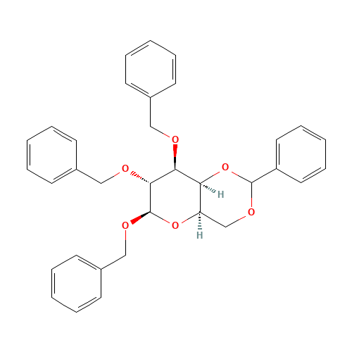 Benzyl 4,6-O-Benzylidene-2,3-di-O-benzyl-b-D-galactpyranoside (CAS: 57783-80-9) - Related Chemical Product
