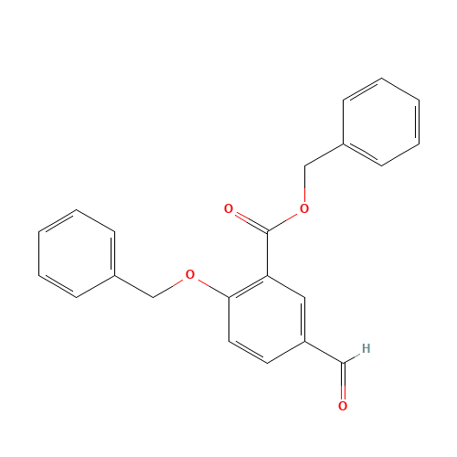Benzyl 2-Benzyloxy-5-formylbenzoate (CAS: 150258-60-9) - Related Chemical Product