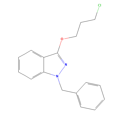 1-Benzyl-3-(3-chloropropoxy)indazole (CAS: 13109-79-0) - Related Chemical Product