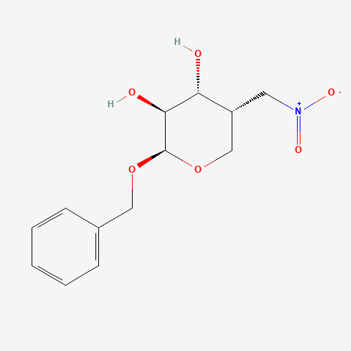 (4R)-Benzyl-4-deoxy-4-C-nitromethyl-b-D-arabinopyranoside (CAS: 383173-71-5) - Related Chemical Product