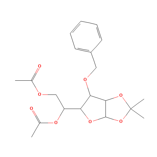 3-O-Benzyl-5,6-di-O-acetyl-1,2-O-isopropylidene-a-D-glucofuranose (CAS: 18006-25-2) - Related Chemical Product