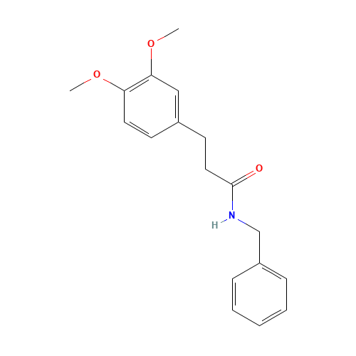 N-Benzyl-3-(3',4'-dimethoxyphenyl)propanamide (CAS: 40958-49-4) - Related Chemical Product