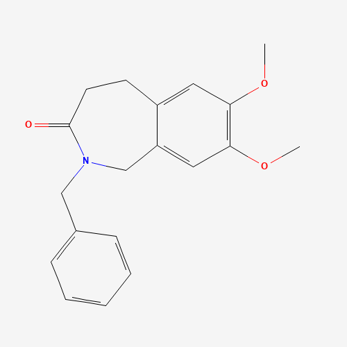 N-Benzyl-7,8-dimethoxy-2,3,4,5-tetrahydro-2-benzazepine-3-one (CAS: 887352-89-8) - Related Chemical Product