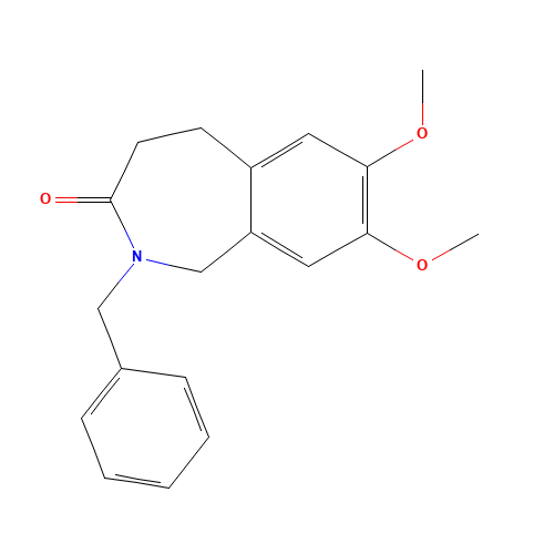 N-Benzyl-7,8-dimethoxy-2,3,4,5-tetrahydro-2-benzazepine-3-one (CAS: 887352-89-8) - Related Chemical Product