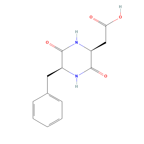 (2S,5S)-5-Benzyl-3,6-dioxo-2-piperazineacetic Acid (CAS: 5262-10-2) - Related Chemical Product