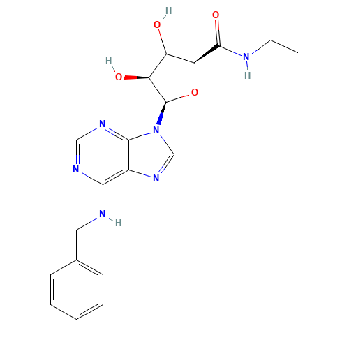 N6-Benzyl-5'-ethylcarboxamido Adenosine (CAS: 152918-32-6) - Related Chemical Product
