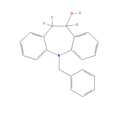 5-Benzyl-10-hydroxy-10,11-dihydro-5H-dibenz[b,f]azepine-d3 (CAS: 1184982-52-2) - Related Chemical Product