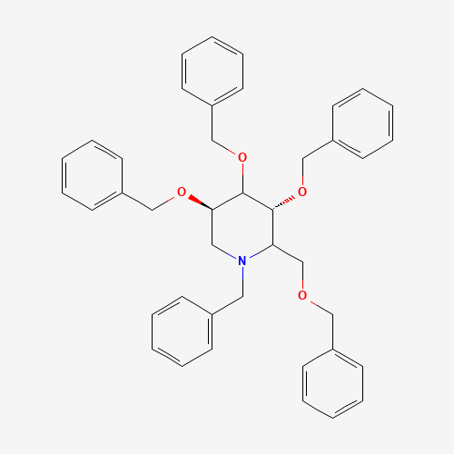 N-Benzyl-2,3,4,6-tetra-O-benzyl-1,5-dideoxy-imino-L-iditol (CAS: 151963-95-0) - Related Chemical Product