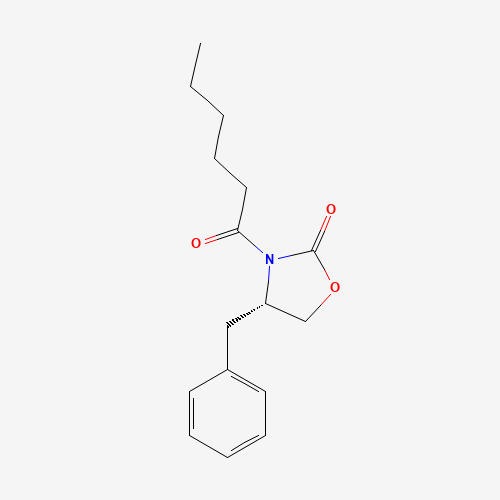 (S)-4-Benzyl-3-hexanoyl-2-oxazolidinone (CAS: 143965-32-6) - Related Chemical Product