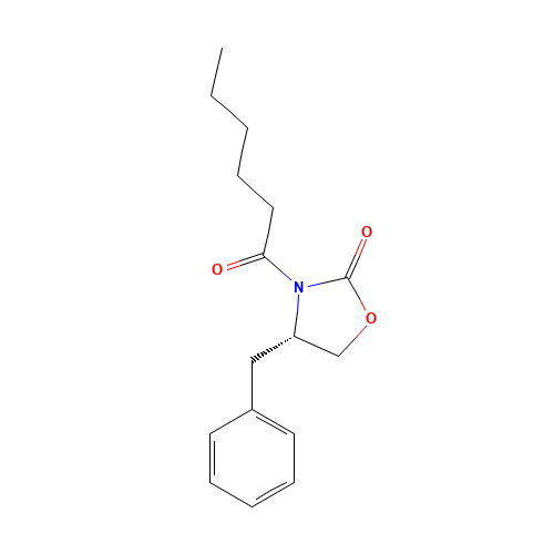 (S)-4-Benzyl-3-hexanoyl-2-oxazolidinone (CAS: 143965-32-6) - Related Chemical Product