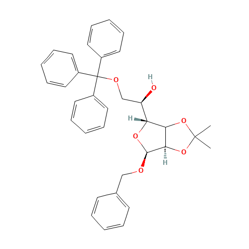 Benzyl 2,3-O-Isopropylidene-6-O-trityl-a-D-mannofuranose (CAS: 91364-11-3) - Related Chemical Product