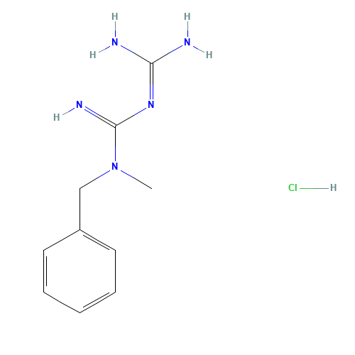 1-Benzyl-1-methyl-biguanide Hydrochloride (CAS: 2123-07-1) - Related Chemical Product