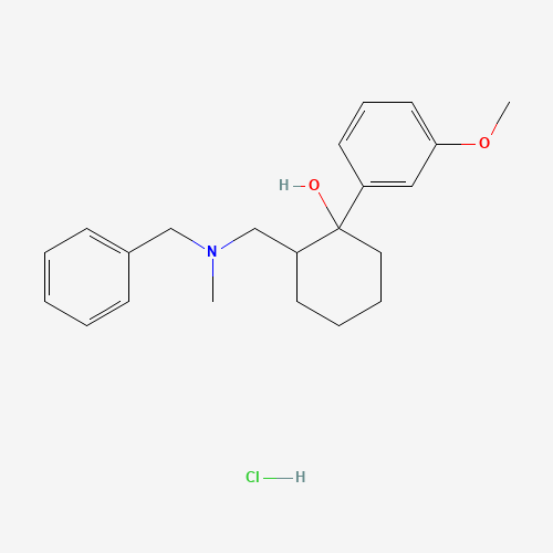 cis-(+/-)-2-[(N-Benzyl-N-methyl)aminomethyl]-1-(3-methoxyphenyl)cyclohexanol,Hydrochloride (CAS: 1018989-95-1) - Related Chemical Product