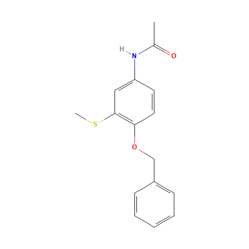 O-Benzyl-S-methyl-3-thioacetaminophen (CAS: 1076198-94-1) - Related Chemical Product