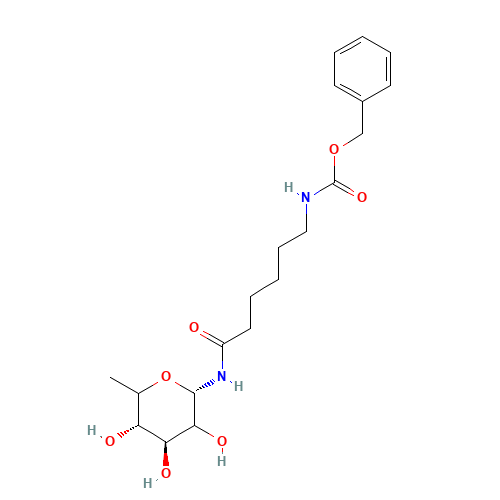N-[(ε-Benzyloxycarbonylamino)caproyl]-b-L-fucopyranosylamine (CAS: 35978-96-2) - Related Chemical Product