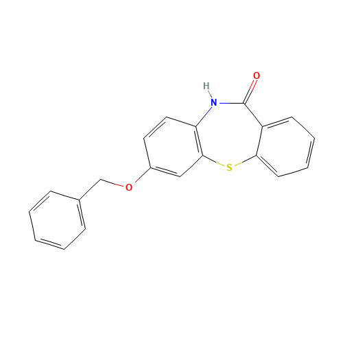 7-Benzyloxy-10,11-dihydrodibenzo[b,f[[1,4]thiazepin-11-one (CAS: 329217-07-4) - Related Chemical Product