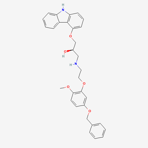 (R)-(+)-5'-Benzyloxy Carvedilol (CAS: 1217637-76-7) - Related Chemical Product