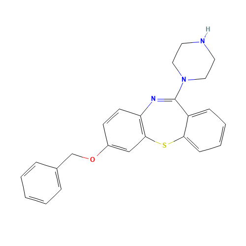 7-Benzyloxy-N-des[[2-(2-hydroxy)ethoxy]ethyl] Quetiapine (CAS: 1076198-97-4) - Related Chemical Product