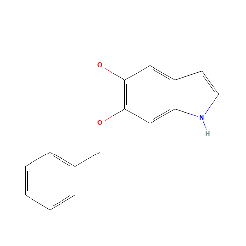 6-Benzyloxy-5-methoxyindole (CAS: 2426-59-7) - Related Chemical Product