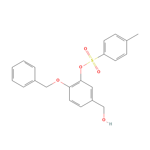 4-(Benzyloxy)-3-hydroxybenzyl Alcohol 3-p-Toluenesulfonate (CAS: 65615-21-6) - Related Chemical Product