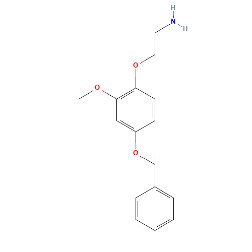 2-(4-Benzyloxy-2-methoxyphenoxy)ethylamine (CAS: 887353-05-1) - Related Chemical Product