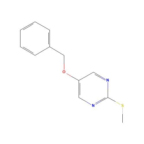 5-(Benzyloxy)-2-(methylthio)pyrimidine (CAS: 4874-32-2) - Related Chemical Product