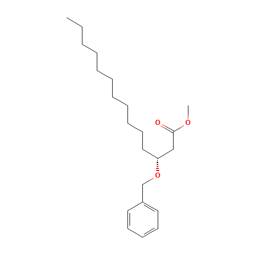 R-(3)-Benzyloxy Myristic Acid Methyl Ester (CAS: 114264-01-6) - Related Chemical Product