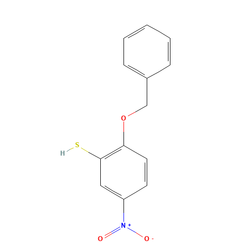 2-Benzyloxy-5-nitrobenzenethiol (CAS: 887353-11-9) - Related Chemical Product