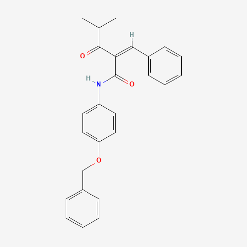 N-4-Benzyloxyphenyl a-Benzilidene Isobutyrylacetamide (CAS: 163217-66-1) - Related Chemical Product
