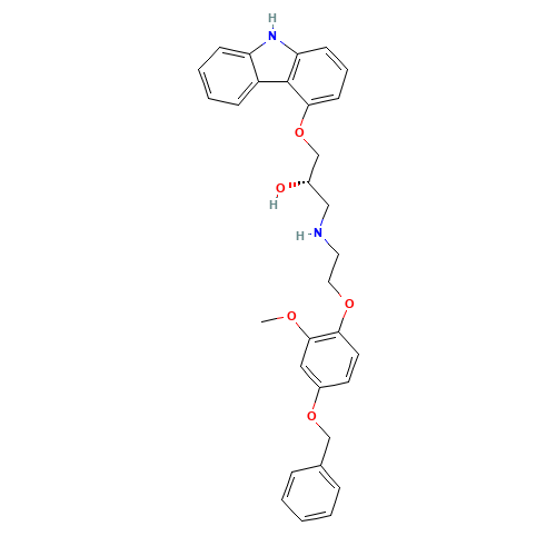 (S)-(-)-4'-Benzyloxyphenyl Carvedilol (CAS: 1217733-91-9) - Related Chemical Product