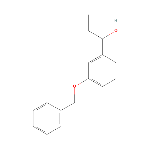 rac-1-(3-Benzyloxyphenyl)-1-propanol (CAS: 49646-55-1) - Related Chemical Product