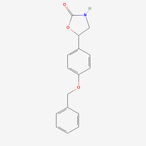 5-(4'-Benzyloxyphenyl)-2-oxazolidone (CAS: 88693-98-5) - Related Chemical Product