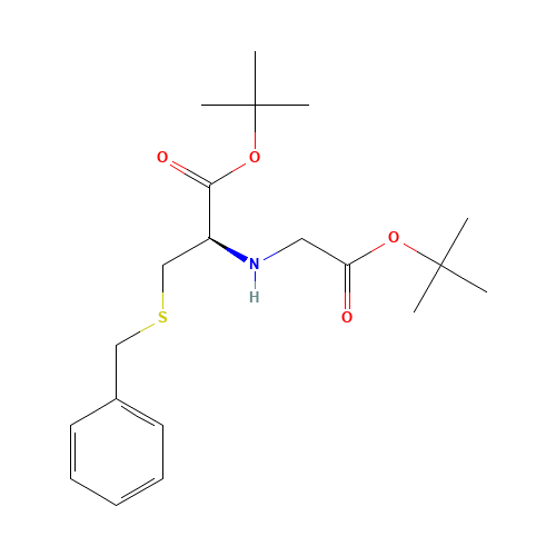 3-Benzylsulfanyl-2-(tert-butoxycarbonylmethyl-amino)-propionic Acid tert-Butyl Ester (CAS: 1331889-60-1) - Related Chemical Product