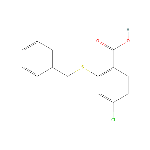 2-(Benzylthio)-4-chlorobenzoic Acid (CAS: 40183-35-5) - Related Chemical Product