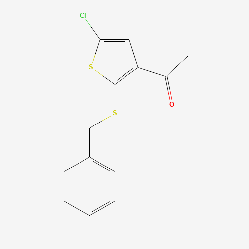 1-(2-(Benzylthio)-5-chlorothiophen-3-yl)ethanone (CAS: 160982-09-2) - Related Chemical Product