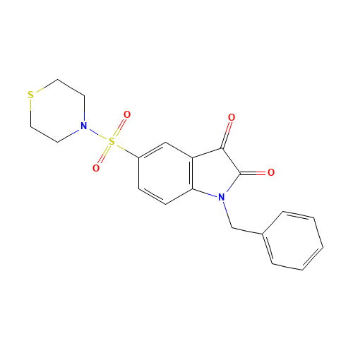 1-Benzyl-5-thiomorpholinosulfonyl Isatin (CAS: 1144853-50-8) - Related Chemical Product